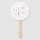 Blush Pink Diamond Drips Happy 15th Birthday Handwaaier (Achterkant)