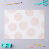 Blush Pink Dot Tissue Paper Tissuepapier (Craft)