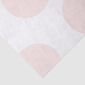 Blush Pink Dot Tissue Paper Tissuepapier (Detail)