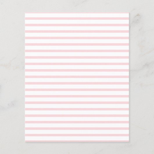 Blush Pink | Eerste uitnodiging tot inschrijving o (Achterkant)