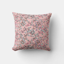 Blush Pink Elegant Dainty Floral Pattern