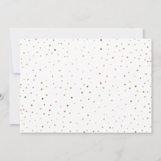 Blush Pink | Elegante bloementuin bruiloft Kaart (Achterkant)