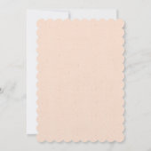 Blush Pink en een eenpersoons Daisy Kaart (Achterkant)