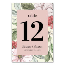 Blush Pink en Sage Herfst Flowers