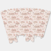 Blush Pink English Village Wedding Watercolor  Bedankdoosjes (Ongevouwen)