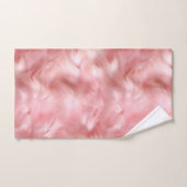 Blush Pink Faux Fur Bad Handdoek (Handdoek)
