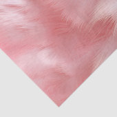 Blush Pink Faux Fur Tissuepapier (Detail)