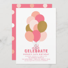 Blush Pink Faux Gold-ballonnen elke dag