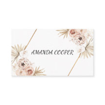 Blush Pink Feminine Waterverf Floral