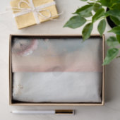 Blush Pink Floral 18lb Tissue Paper Tissuepapier (Geschenk)