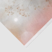 Blush Pink Floral 18lb Tissue Paper Tissuepapier (Detail)