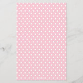 Blush Pink Floral Baby of Beer Belly Shower Game (Achterkant)