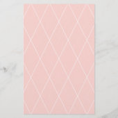 Blush Pink Floral Baby shower Voorspellingen & Adv (Achterkant)