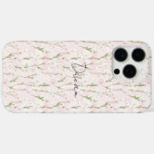Blush Pink Floral Case-Mate iPhone Case (Achterkant (horizontaal))