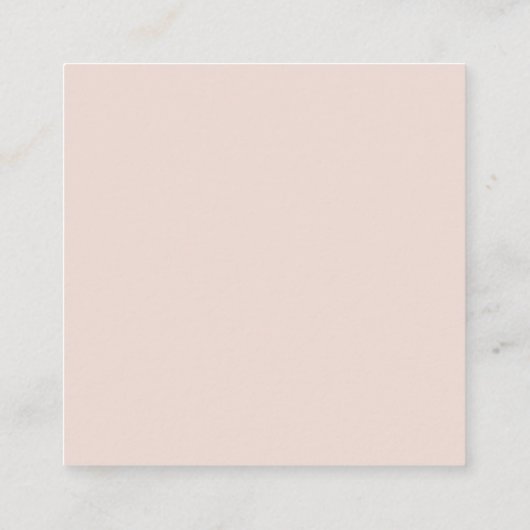 Blush Pink Floral Dream Wedding Details Informatiekaartje (Achterkant)