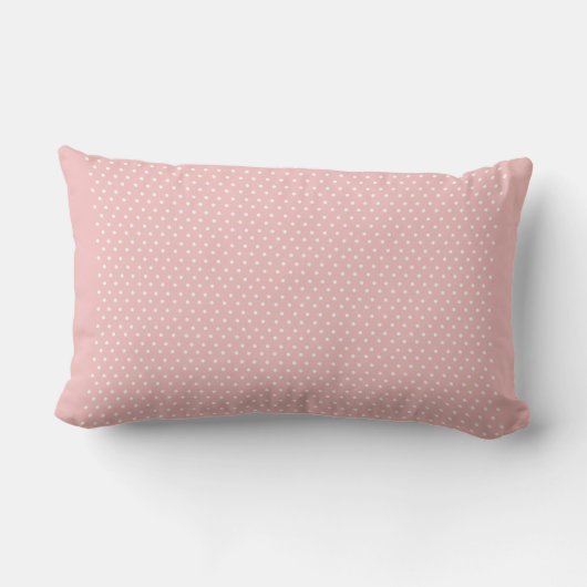 Blush Pink Floral Monogrammed Sierkussen Kussen (Achterkant)