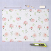  Blush Pink Floral Rozen Flowers Decoupage Tissuepapier (Craft)