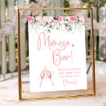 Blush Pink Floral Vrijgezellenfeest Mimosa Bar Sig Poster<br><div class="desc">Verbeter uw bruidsbrunch met onze Blush Pink Floral Bridal Brunch Mimosa Bar Sign. Dit elegante mimosa-barbord voegt een vleugje sophisticatie toe aan uw vrijgezellenfeest. Met zijn bloesems en waterverf bloemontwerp vult hij het bloementhema van het vrijgezellenfeest perfect aan. Dit mimosa bar teken zal de stemming voor een heerlijke viering.</div>
