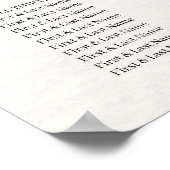 Blush Pink Floral Waterverf Poster (Hoek)