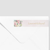 Blush Pink Floral Weddenschap