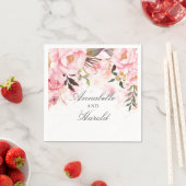 Blush Pink Floral Wedding Servet (Insitu)