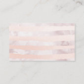 Blush Pink Floral Wedding Website RSVP Informatiekaartje (Achterkant)