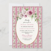 Blush Pink Garden Party Vrijgezellenfeest Kaart (Voorkant)