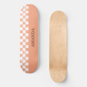 Blush Pink gecontroleerd Persoonlijk Skateboard (Voorkant)