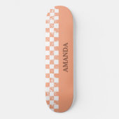 Blush Pink gecontroleerd Persoonlijk Skateboard (Voorkant)