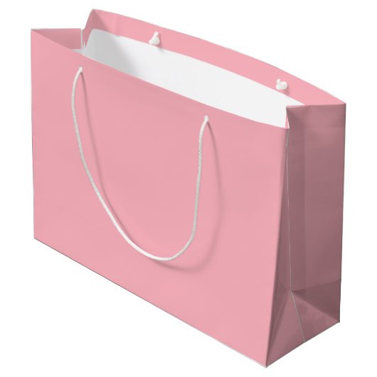 Blush Pink Gift Bag Groot Cadeauzakje (Achterkant Gekanteld)