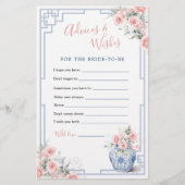 Blush Pink Ginger Jar Chinoiserie Advies & Wensen (Voorkant)