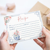 Blush Pink Ginger Jar Chinoiserie Recept Kaart