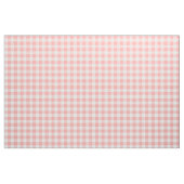 Blush Pink Gingham Check Patroon Stof (Fat Quarter)