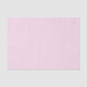 Blush Pink Gingham Pattern Tissuepapier (Voorkant)