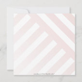 Blush Pink Girls Night Out Uitnodiging (Achterkant)