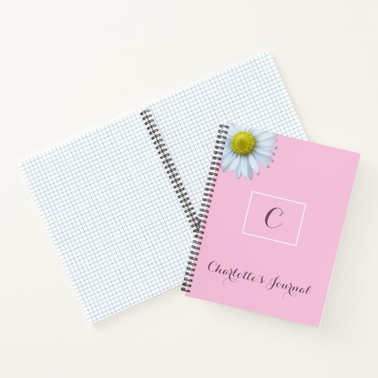 Blush pink Girly Notitieboek (Binnen)