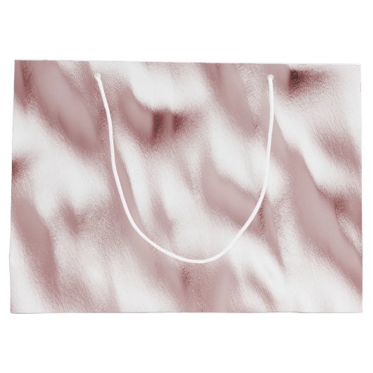 Blush Pink Glam Verjaardag Groot Cadeauzakje (Achterkant)