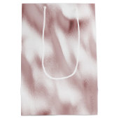 Blush Pink Glam Verjaardag Medium Cadeauzakje (Achterkant)