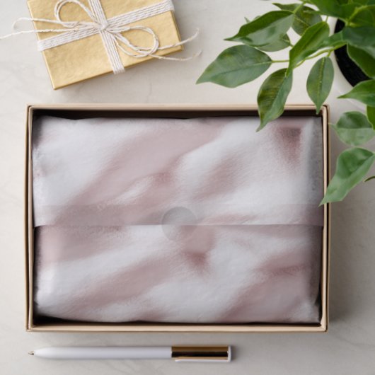 Blush Pink Glam Verjaardag Tissuepapier (Geschenk)