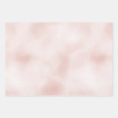 Blush Pink Glitter Glitz Inpakpapier Vel (Voorkant 2)