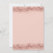 Blush Pink Glitter Happy 16th Birthday (Achterkant)