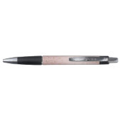 Blush Pink Glitter Love Gold Confetti Pen (Achterkant)
