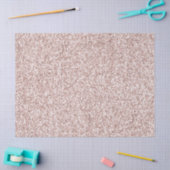 Blush Pink Glitter Tissuepapier (Craft)
