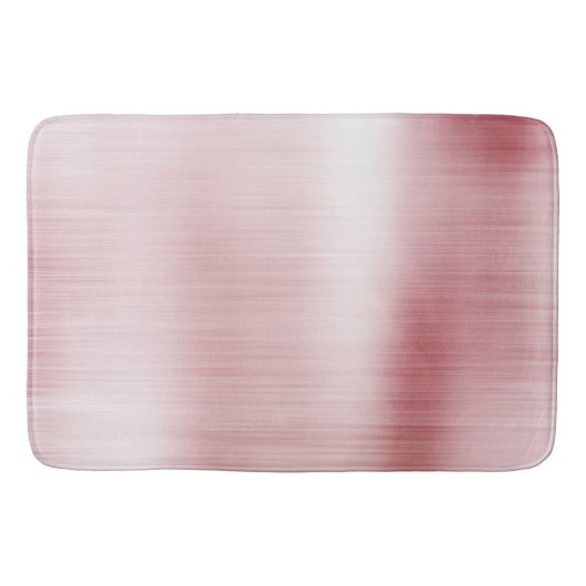 Blush Pink Glitzy Chic Glam Sparkle Badmat (Voorkant)