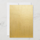 Blush Pink Gold A Little Butterfly Baby shower Kaart (Achterkant)