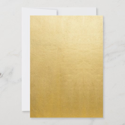 Blush Pink Gold A Little Butterfly Baby shower Kaart (Achterkant)