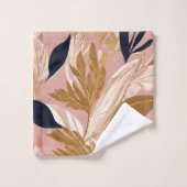 Blush Pink Gold Boho laat modern Collectie achter Bad Handdoek (Wasdoekje)