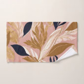 Blush Pink Gold Boho laat modern Collectie achter Bad Handdoek (Handdoek)