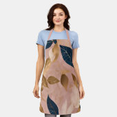 Blush Pink Gold Boho laat populair Collectie achte Schort (Gedragen)