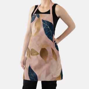 Blush Pink Gold Boho laat populair Collectie achte Schort